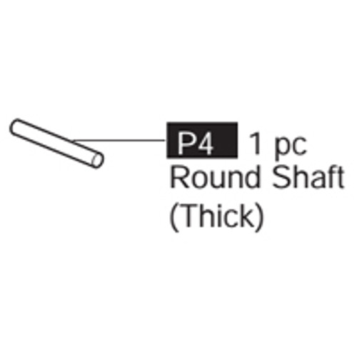 04-69100P4  Round Shaft (Thick)