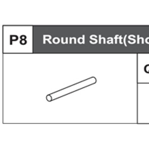 08-68200P8 Round Shaft (Short)