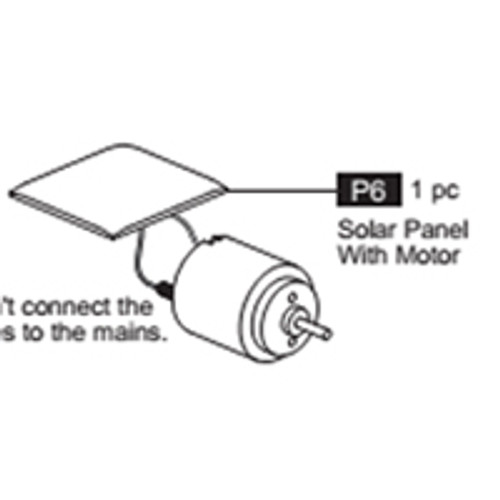 06-68100P6 Solar Panel With Motor