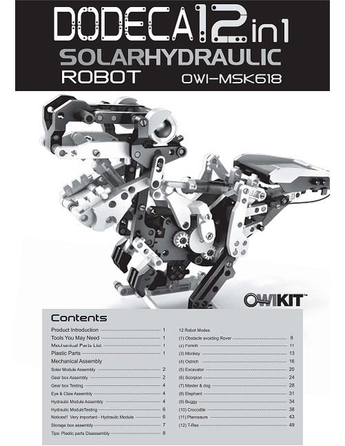 robotikits 14 in 1 instructions