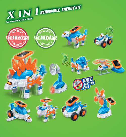 X in 1 Renewable Energy Kit - OWI Inc. dba: Robotikits™ Direct