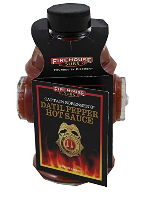 Captain Sorensen's Datil Pepper Sauce (Fire Hydrant Bottle)