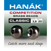 Hanak Brass Beads CLASSIC Black Nickel