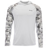 Simms Solarflex Hoody Hex Flo Camo Steel