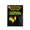 Lightning Strike Football Indicators - Yellow