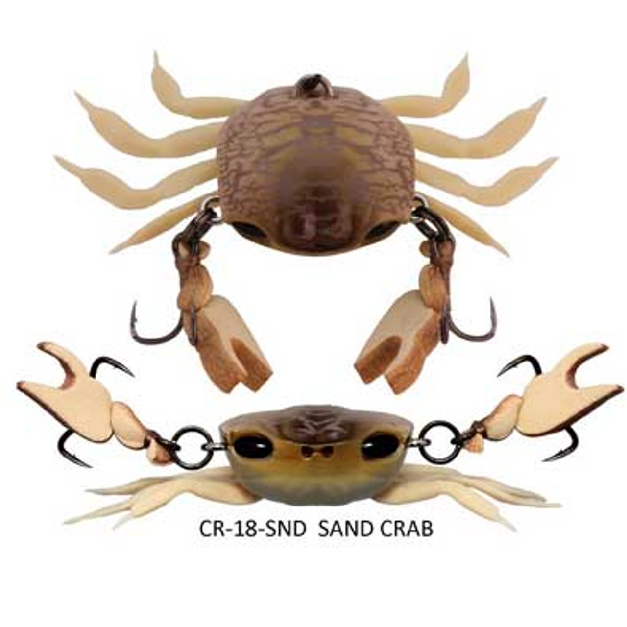 Cranka Crab CR 18 Sand Crab 3.9 Grams