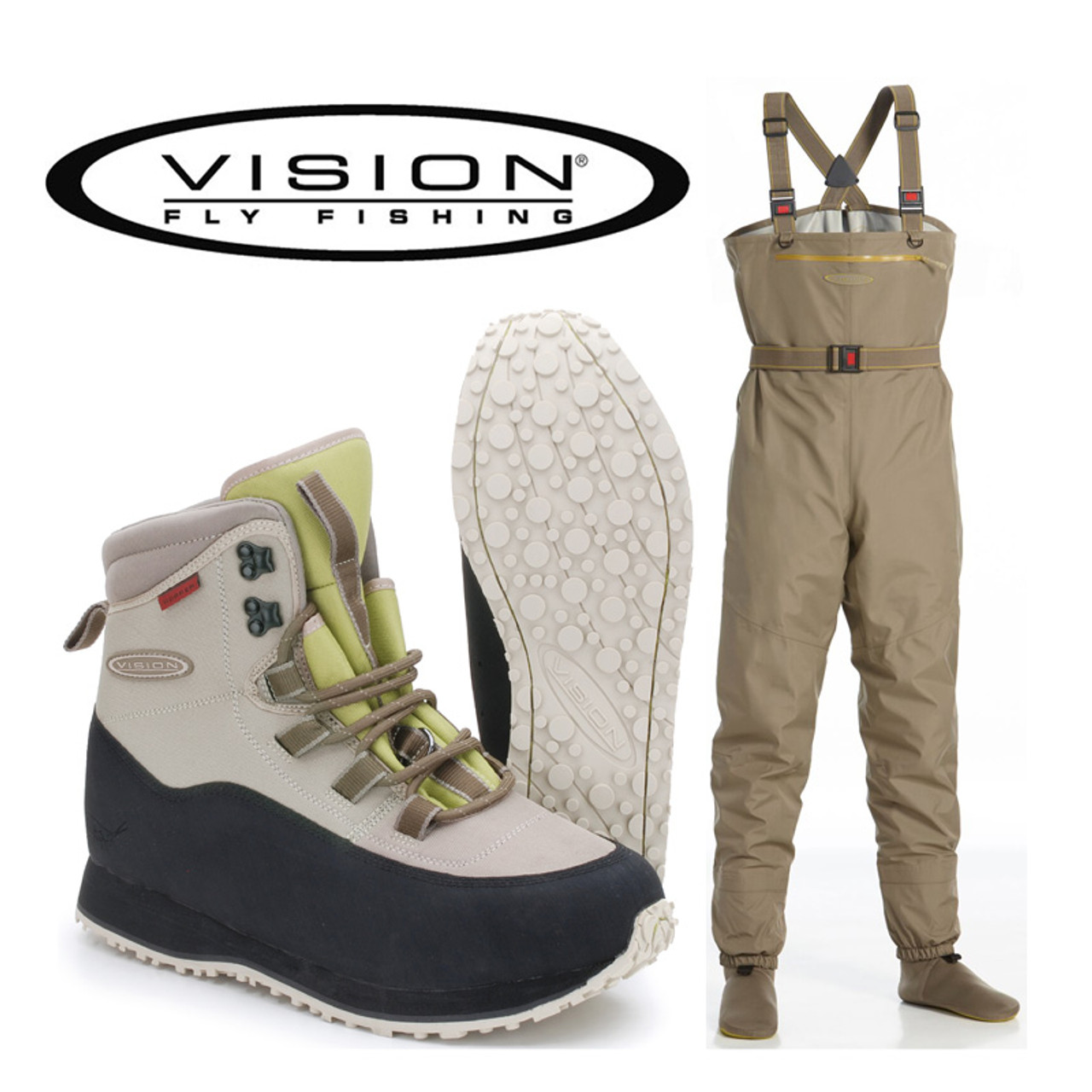 vision hopper wading boots