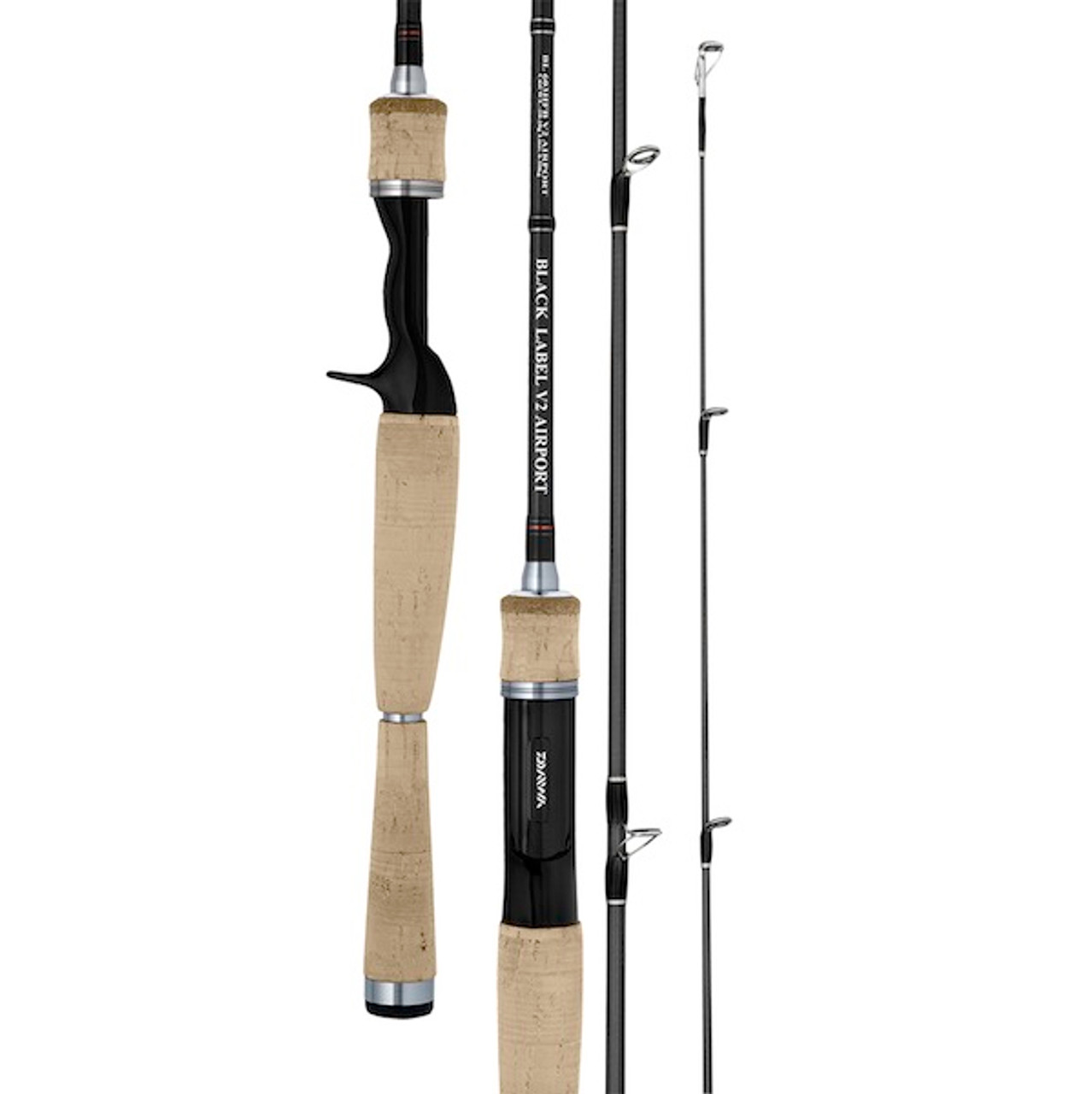 Daiwa Black Label V2 Airport Baitcast Fishing Rods