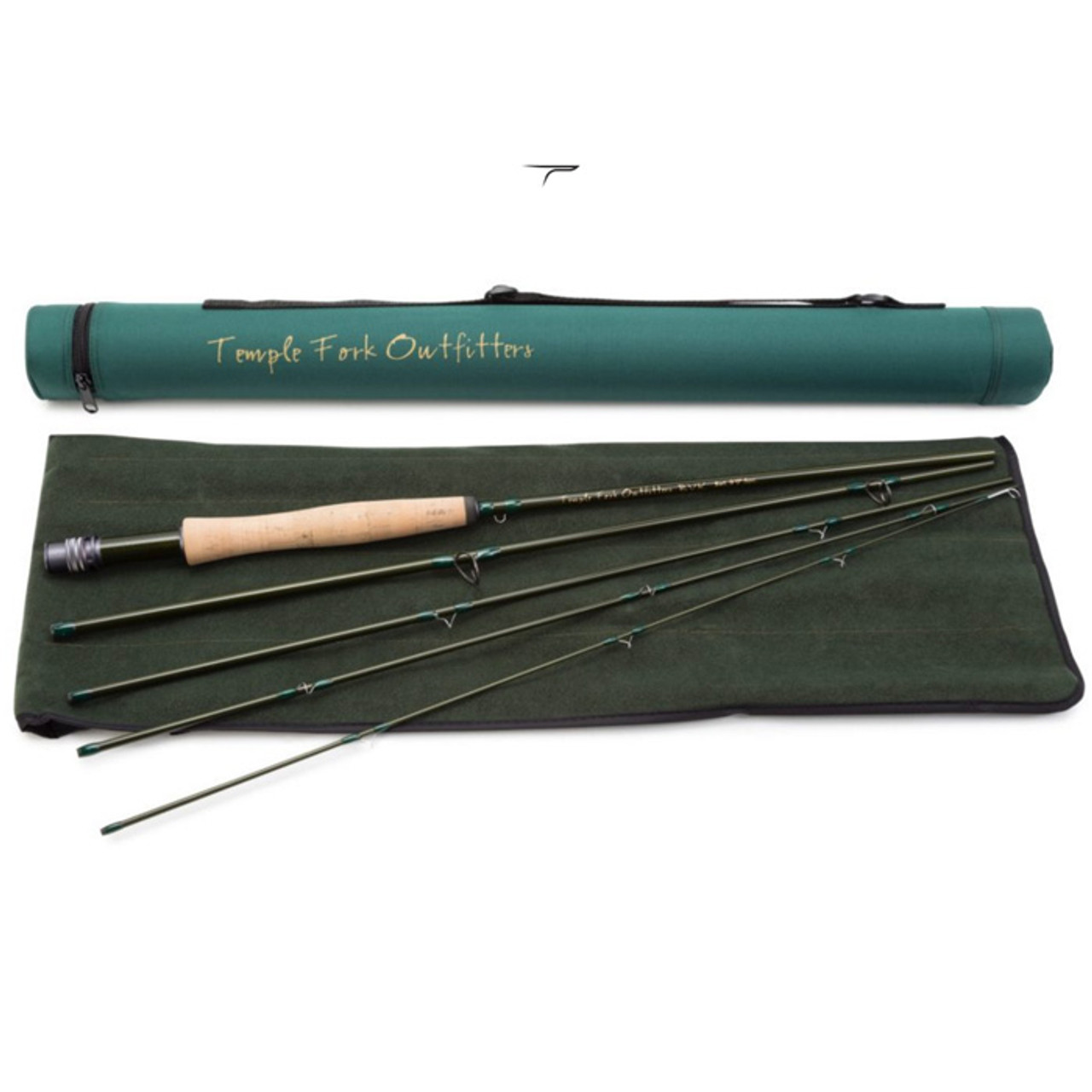 Temple Fork Outfitters (TFO) TFO BVK Series TF 08 90 4pc Fly Rod