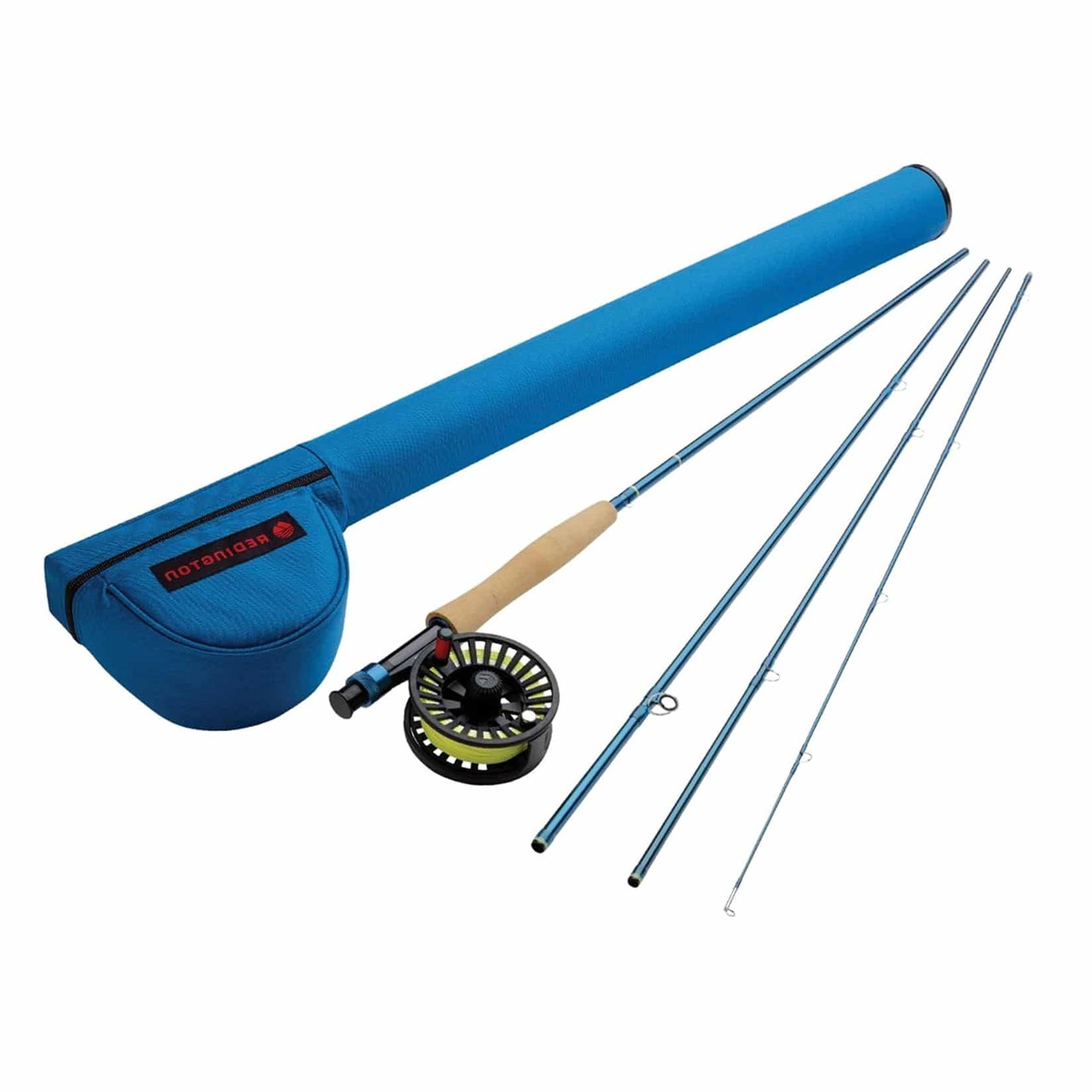 Redington Cross Water Fly fishing Combo 4 weight 9 Feet with case