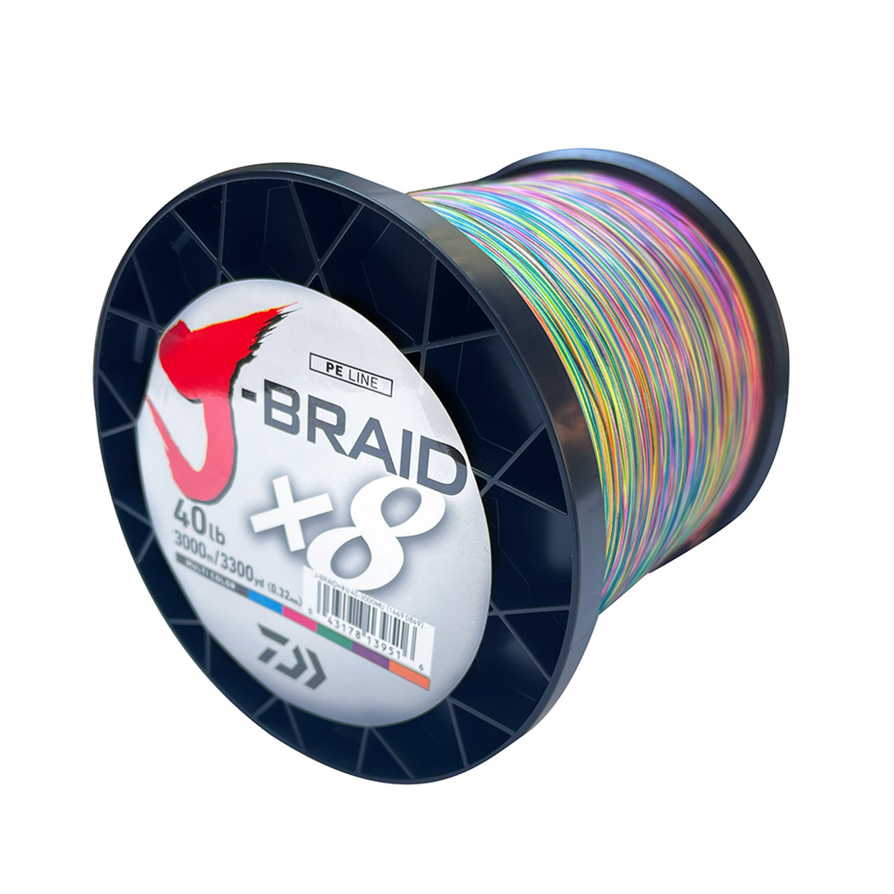 Daiwa J Braid 8 3000 metres - Armadale Angling