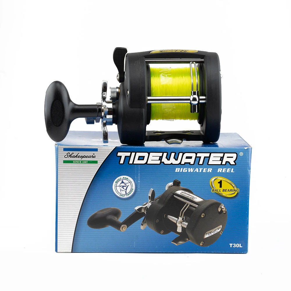 big water fishing reel KastKing ReKon Saltwater Spinning Reel,2500 Size,Black-Gold The Bigwater RivalTM Level Wind Combo is a top choice for big game fishing enthusiasts worldwide Dr.Fish Long Shot 10000 Saltwater