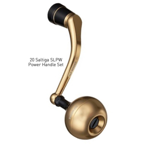 Daiwa 20 Saltiga SLP Works 85mm Power Handle Set / Gold - Armadale