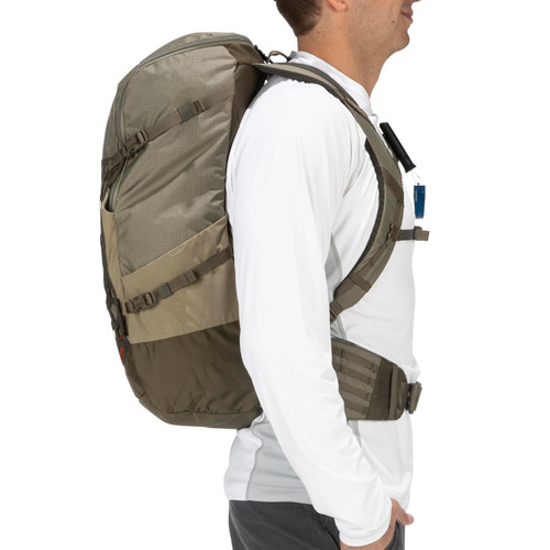 Simms Dry Creek Roll Top Backpack 30L - Orange - BWCflies Australia