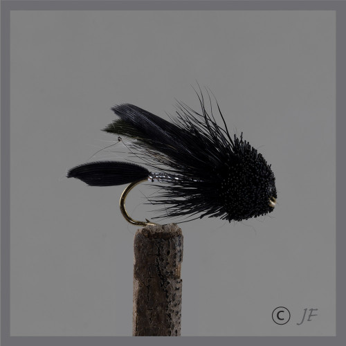 Black Muddler Minnow