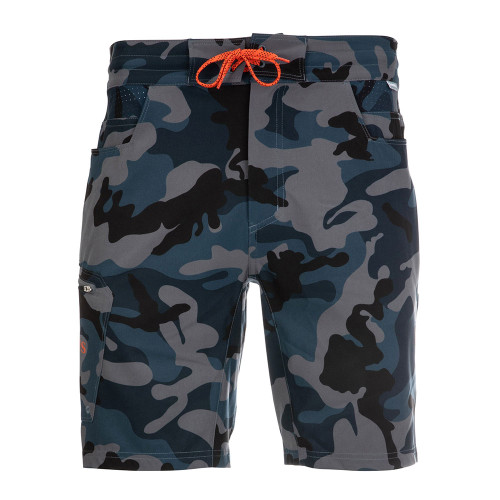 Simms Seamount Board Shorts - Woodland Camo Storm Simms Seamount Board Shorts - Woodland Camo Storm