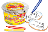 Star of David & Candles Coloring Party Pack