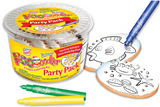 Sea Floor & Fish Cookie Coloring Party Pack
