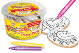 Heart & Sun Cookie Coloring Party Pack