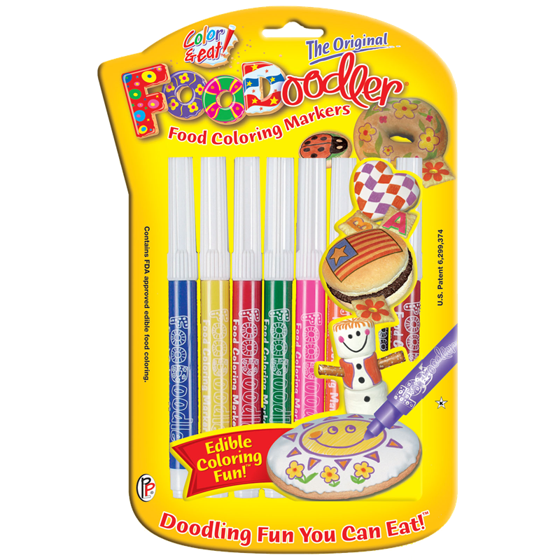 FooDoodler Markers, Assorted Colors - Main Image