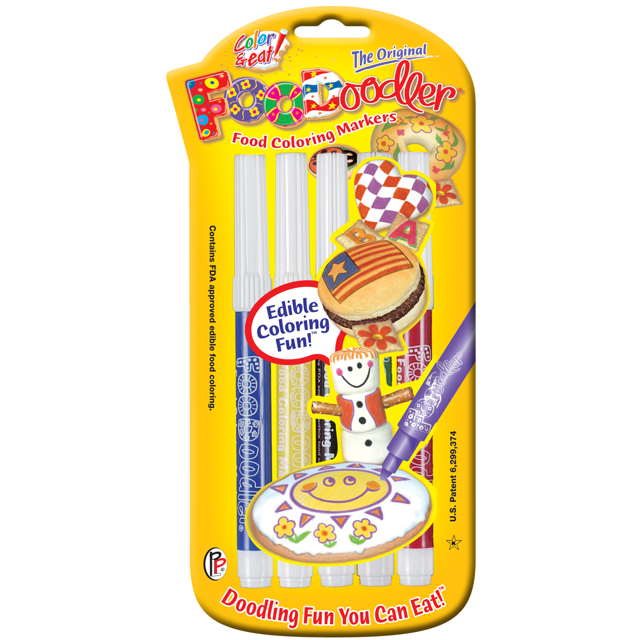 FooDoodler Markers, Assorted Colors