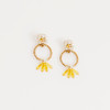 Flower Burst Post Earring