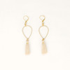 Tassel Drop Earring in Brass