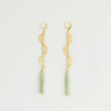 Half Moon Tassel Earring