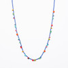 Tila Necklace Multi Blue color