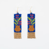 Flower Pot Fringe Earrings