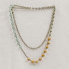 Long Stone Colorblock Necklace