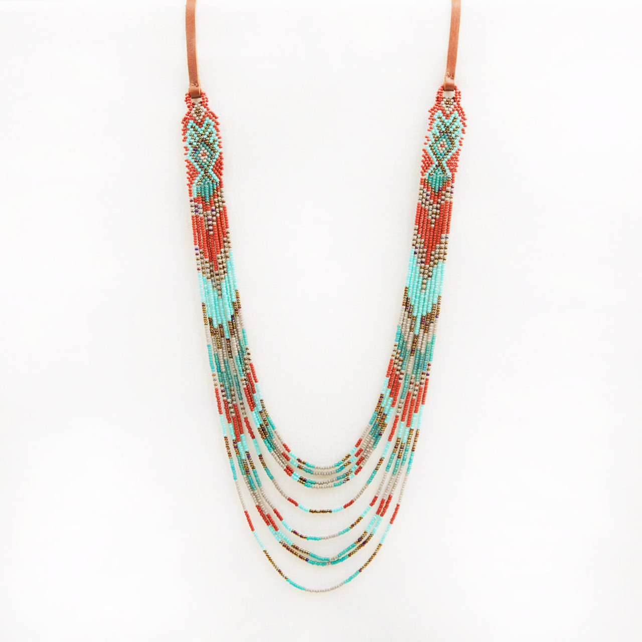 【2plan】24SS★ [LAN ARCHIVE] Millet Wood Stick Necklace 투플랜[LAN ARCHIVE] Millet Wood Stick Necklace