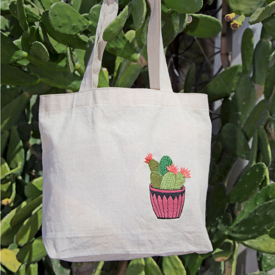 Guatemalan Cactus Tote | Handmade Fair Trade Products | Altiplano