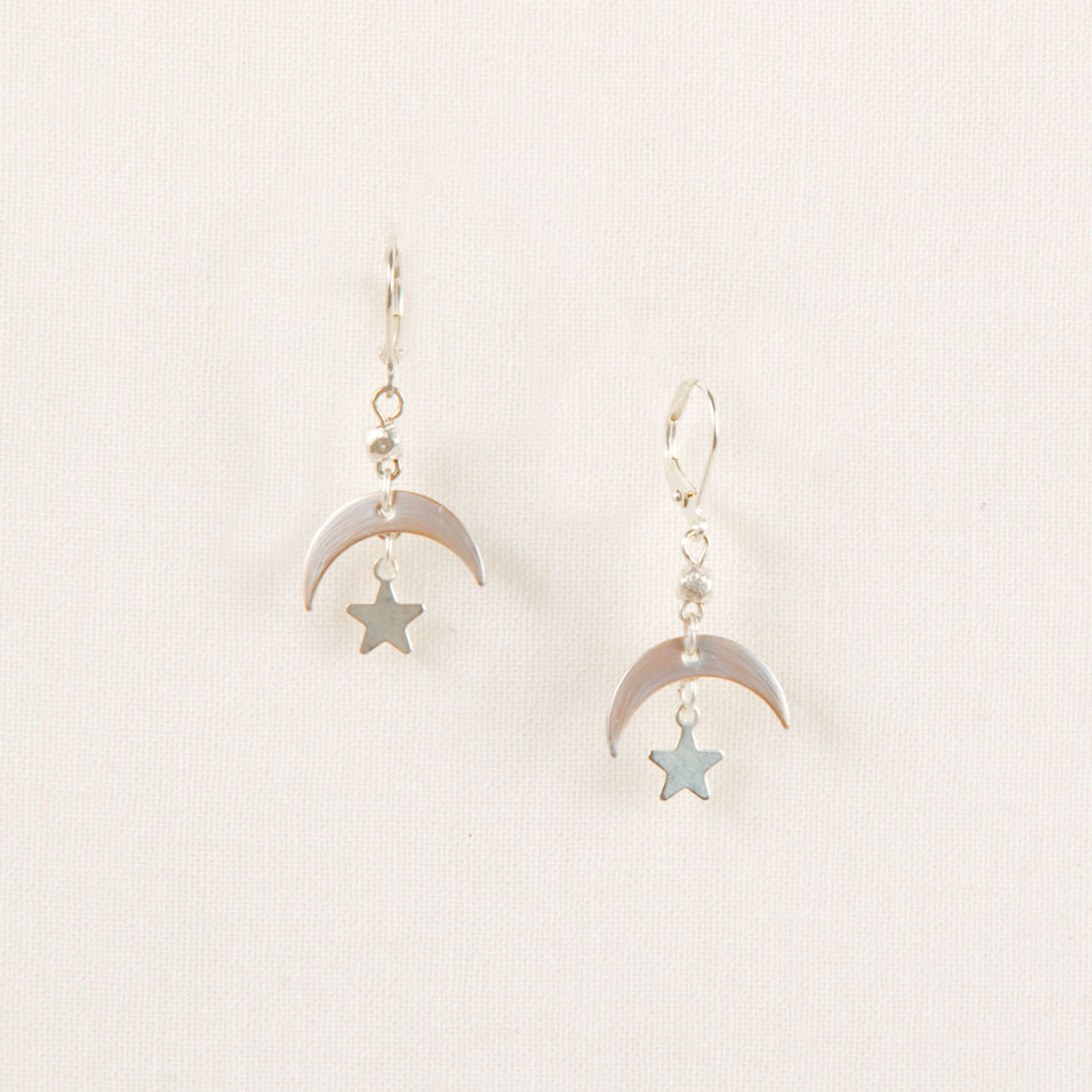 Moon & Star Earring