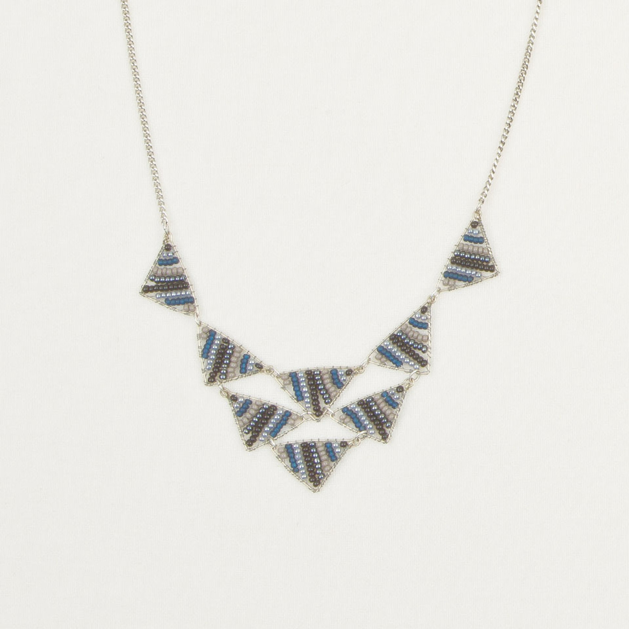 multi triangle necklace