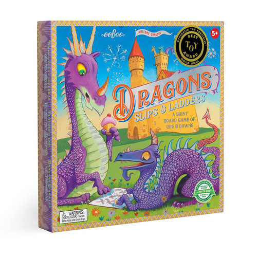 Dragon Slips and Ladders Board Game