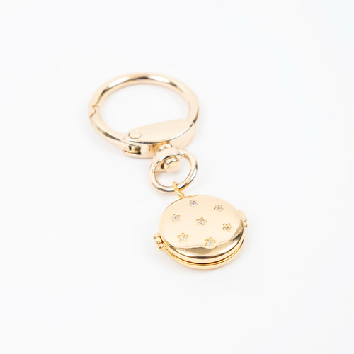 Circle of Stars Locket Keychain