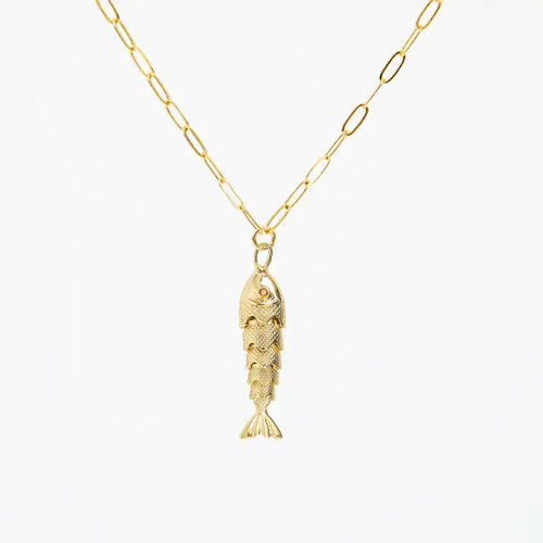 The Big Fish Paperclip Necklace