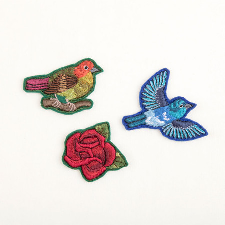 Hand Embroidered Pins - Altiplano