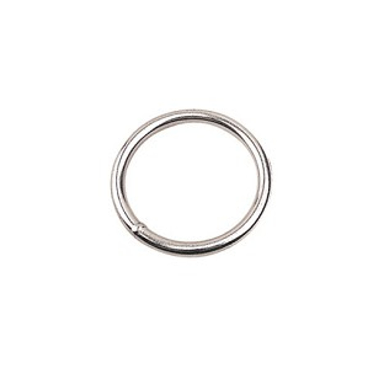 2" diameter stainless steel ring