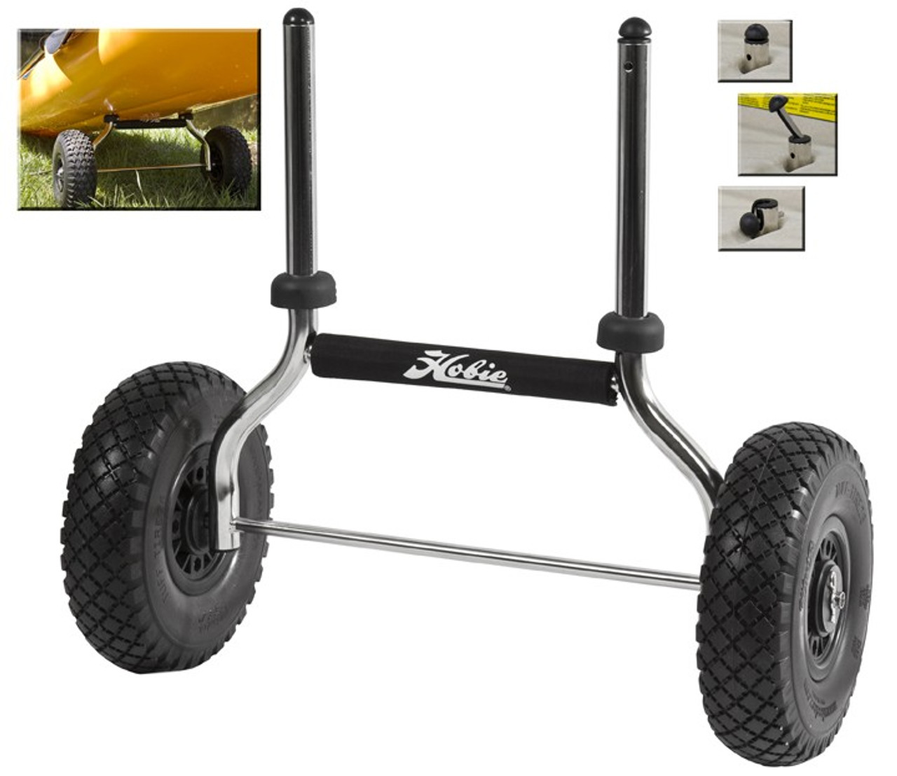 HobbyJAPAN - ホビードーリー　HOBIE TRAX &quot;2&quot; CART PLUGIN Hobie Cat: Trax 2x30 Plug-In Cart | Western Canoe Kayak