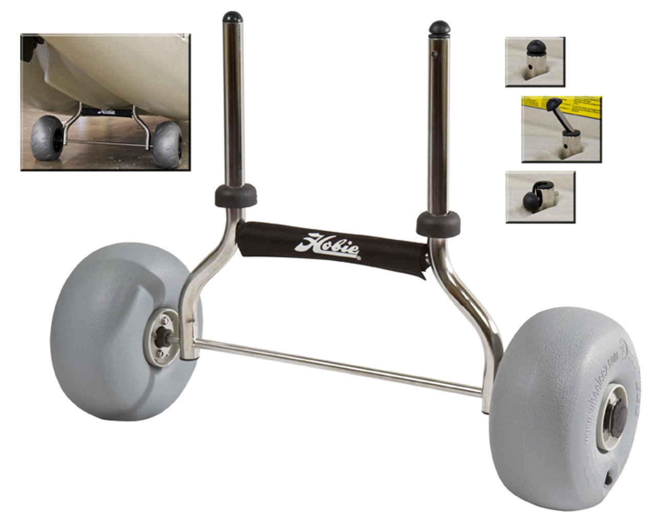 HobbyJAPAN - ホビードーリー　HOBIE TRAX &quot;2&quot; CART PLUGIN Hobie Cat: Trax 2x30 Plug-In Cart | Western Canoe Kayak