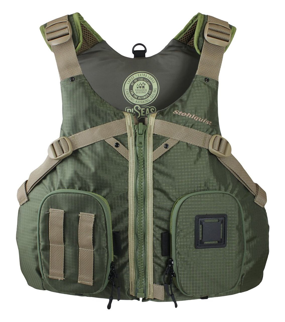 Stohlquist Piseas PFD Green / XXL