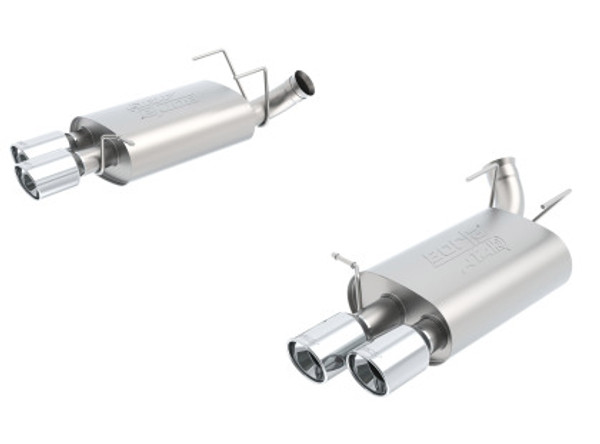 Borla ATAK Axle Back Exhaust Quad Tip