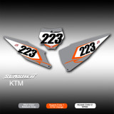 Slasher Number Plates KTM