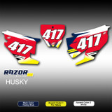 Razor Series No. Plates Husky