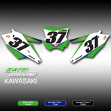 Race Series 17 Plates Kawasaki