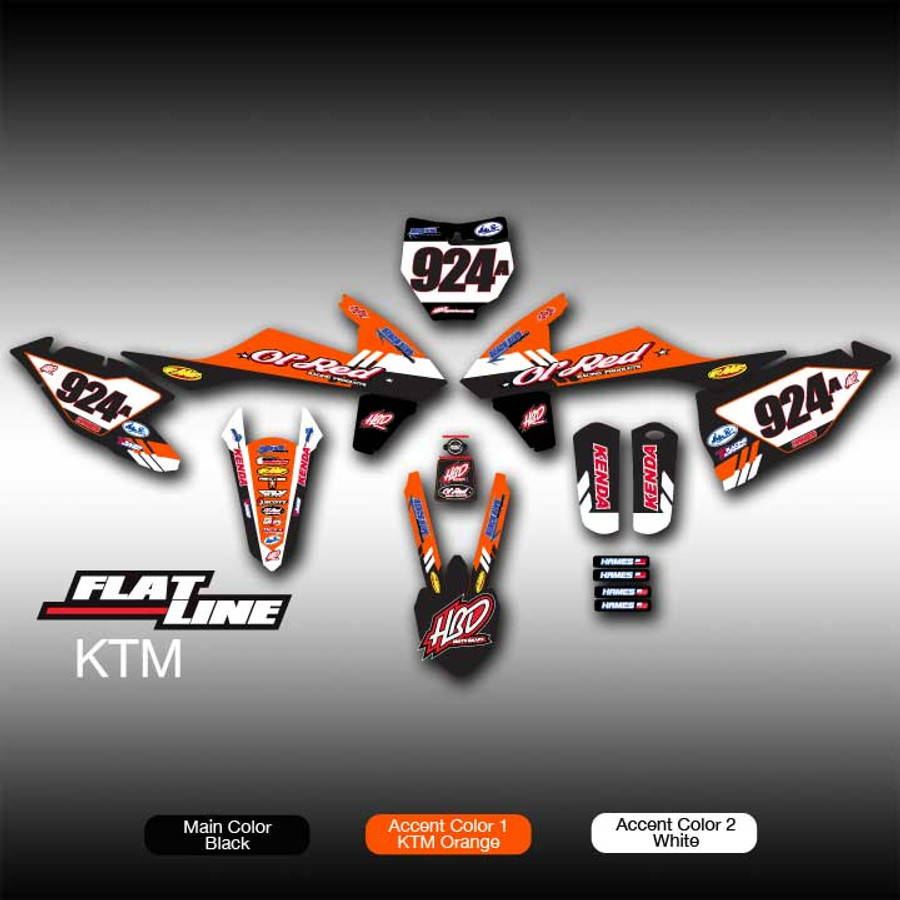 Flat Line Full-Kit KTM
