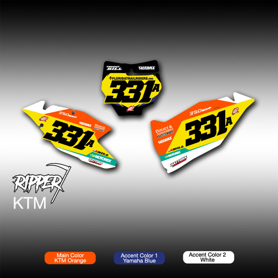 Ripper Number Plates KTM