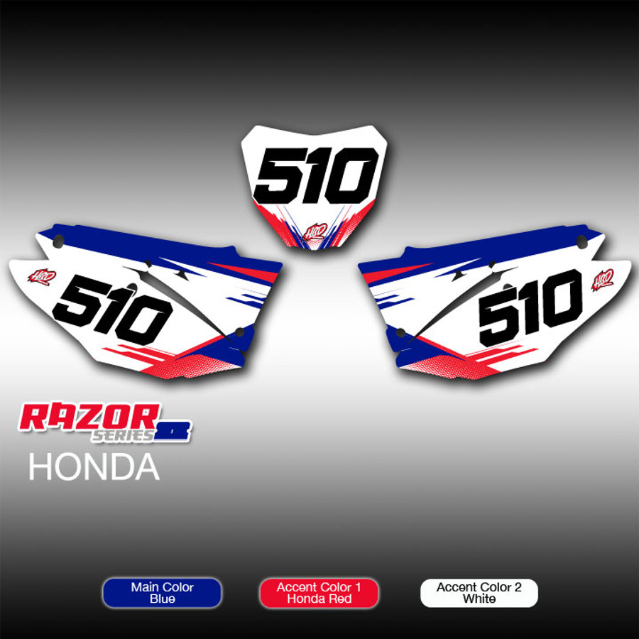 Razor Series No. Plates Honda